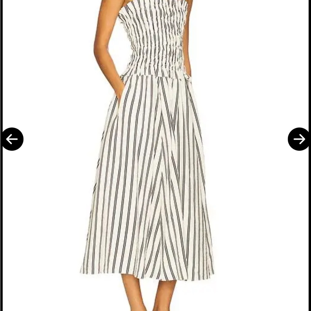 Ralph Lauren Black and White Striped Dress - Picture 10 of 12